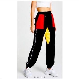 I AM GIA red black and yellow SWEATS